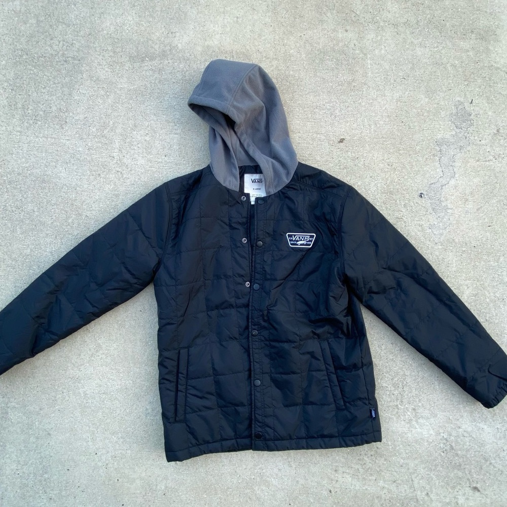Vans Hooded Button Up Jacket